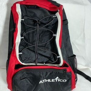 Athletico Backpack Bag for Softball Baseball Equipment Bats EUC